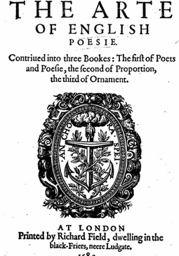The Arte of English Poesie