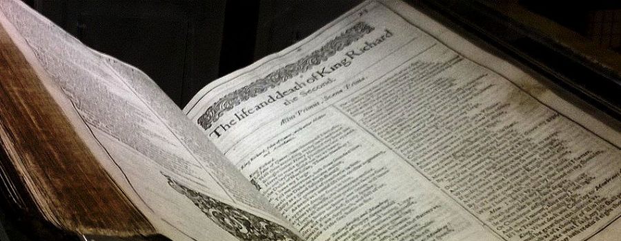 Shakespeare 400 - First Folio in Senate House Library