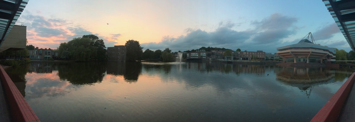 University of York, facing North to the Vanburgh Building