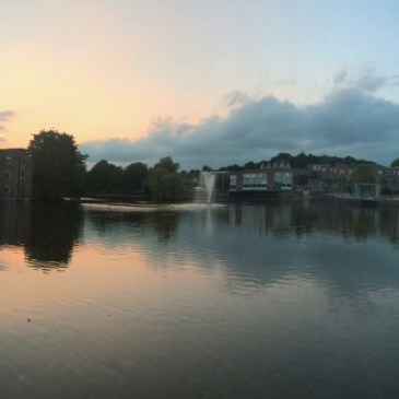 University of York, facing North to the Vanburgh Building
