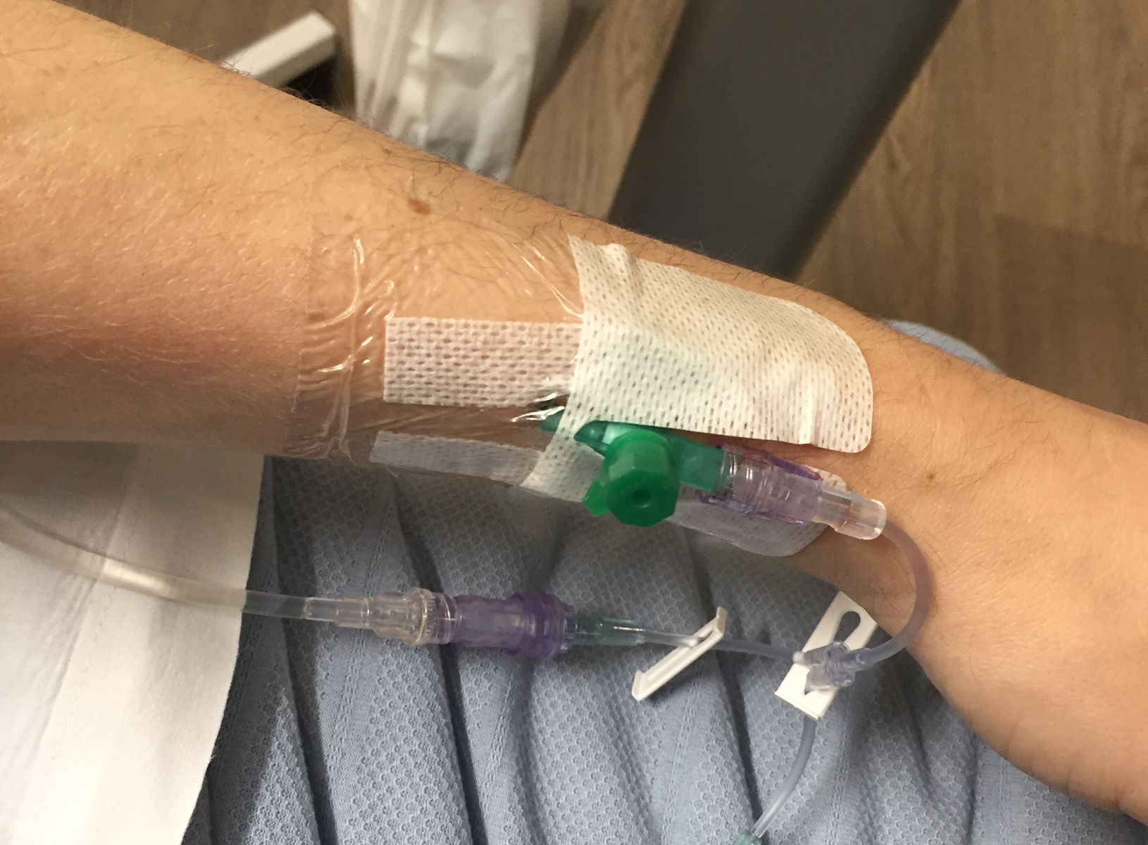 At Queen Elizabeth Hospital, Woolwich